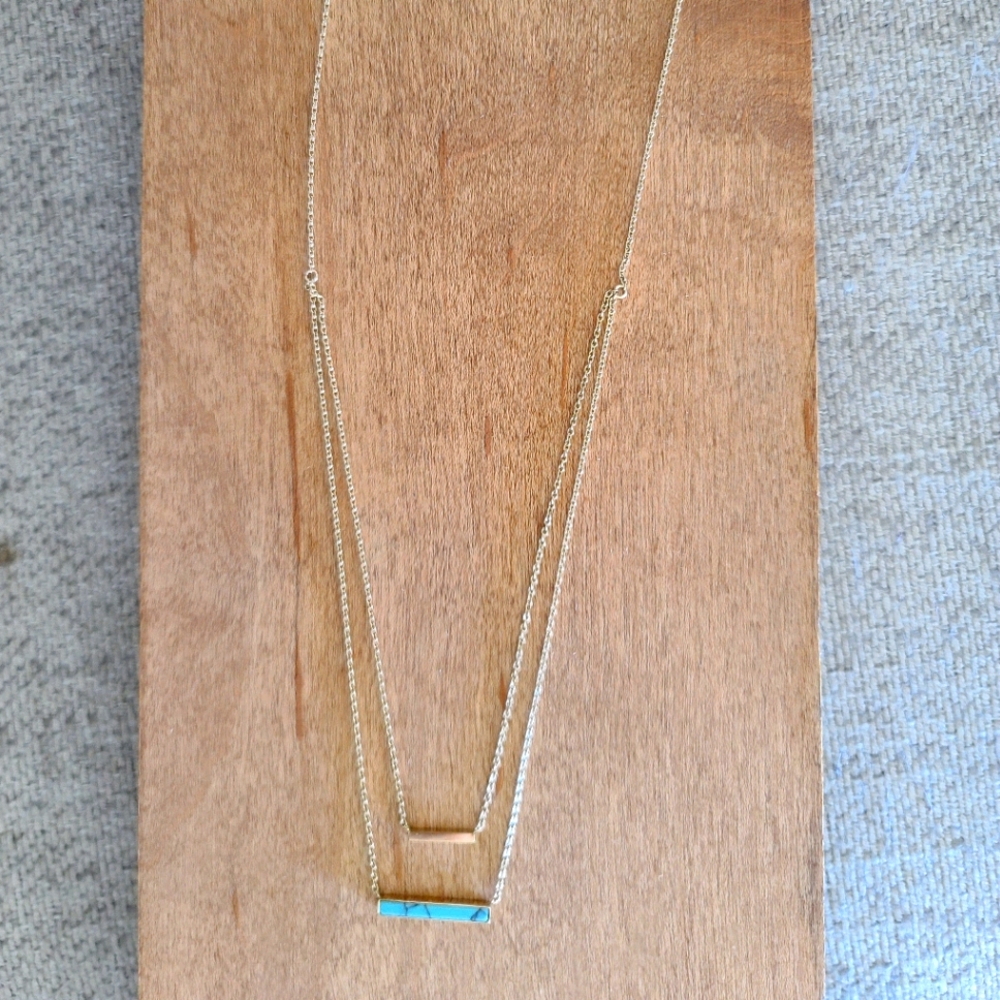 Fossil Turquoise Necklace